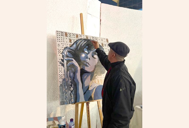 Bahraini artist’s painting of Sophia Loren goes missing